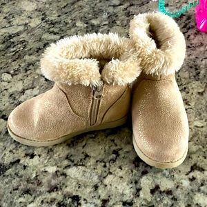 Cat & Jack Tan Boots 9